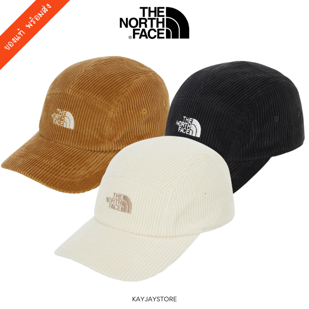 พร้อมส่ง The North Face หมวก Panel Cap Corduroy ของแท้ 100%