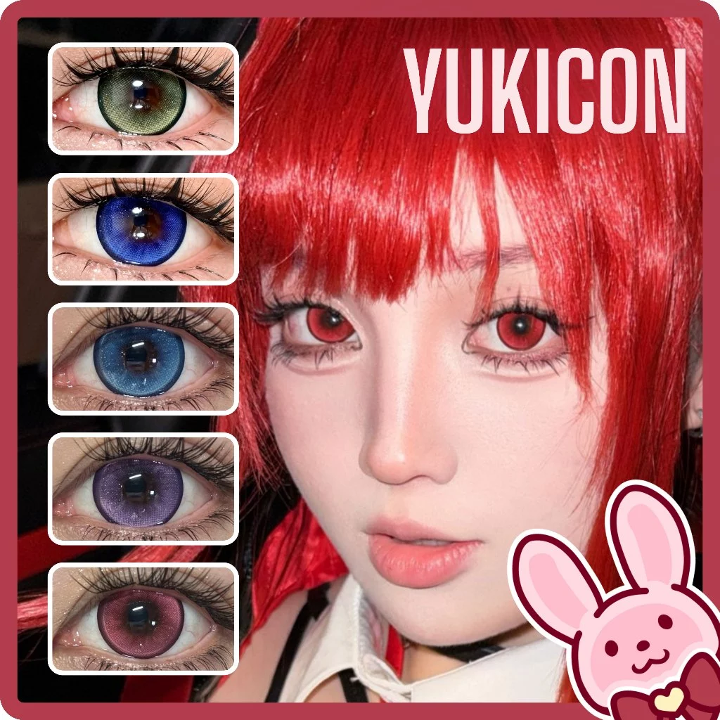 ✨️Jelly Eye✨️ พร้อมส่ง 🇹🇭 มีค่าสายตา คอนแทคเลนส์คอสเพลย์ Yukicon แบบรายวันจีน (3)