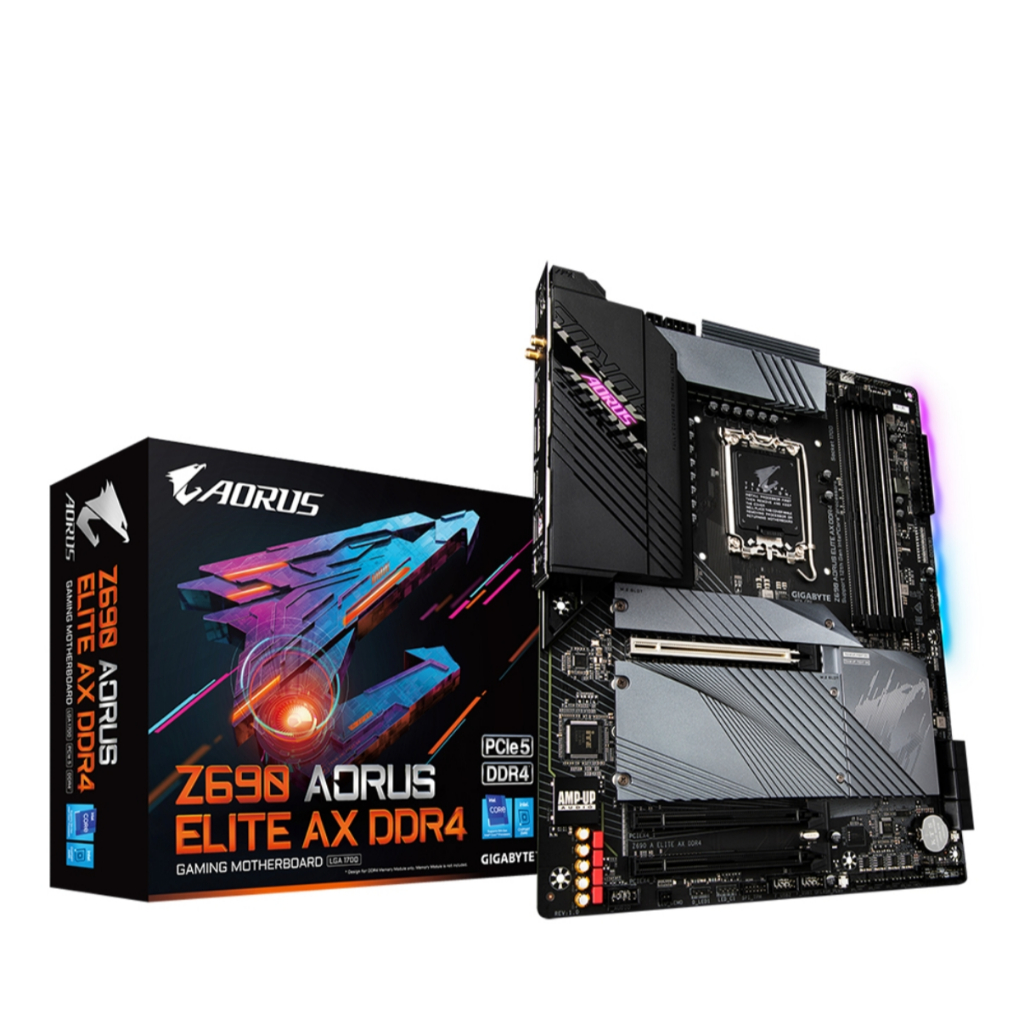 MAINBOARD (เมนบอร์ด) 1700 GIGABYTE Z690 AORUS ELITE AX DDR4