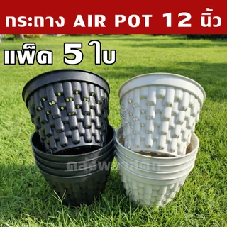 [เซ็ด5ใบ] กระถางแอร์พอต 12-16 นิ้ว กระถางเร่งราก AIR POT กระถางแอร์พอต กระถางแอร์พอท กระถางแอร์พ็อต