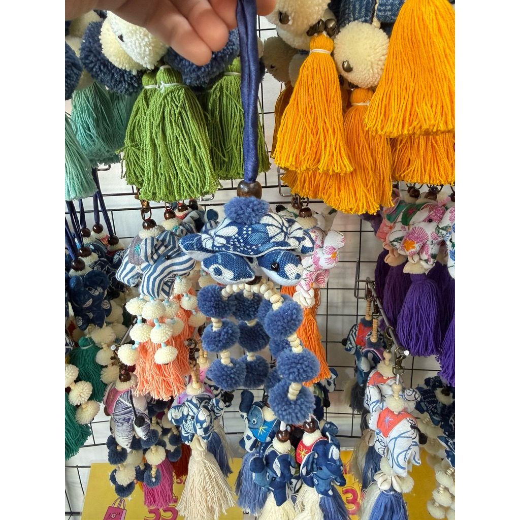 พวงกุญแจเต่า handmade cnx