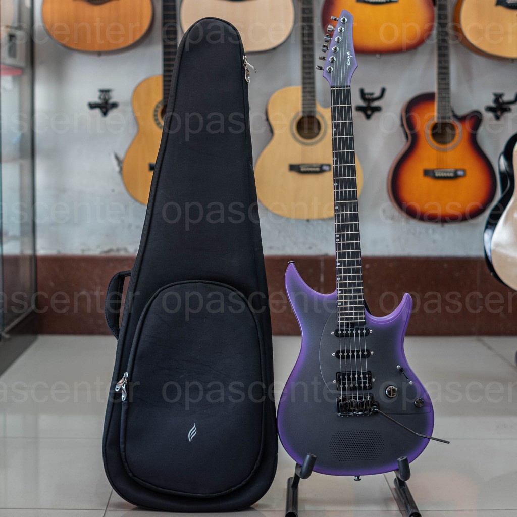 *มือสอง*กีตาร์ไฟฟ้าอัจฉริยะ Enya Inspire พร้อมลำโพงบลูทูธในตัว มีเอฟเฟคที่สามารถใช้งานได้ทันที สภาพใ