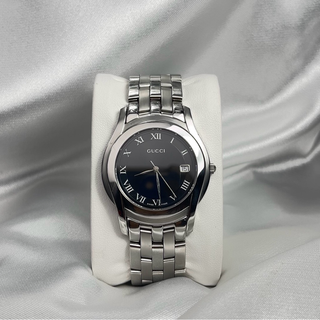 นาฬิกา  Gucci 5500M  แท้มือสองสวยมากๆ