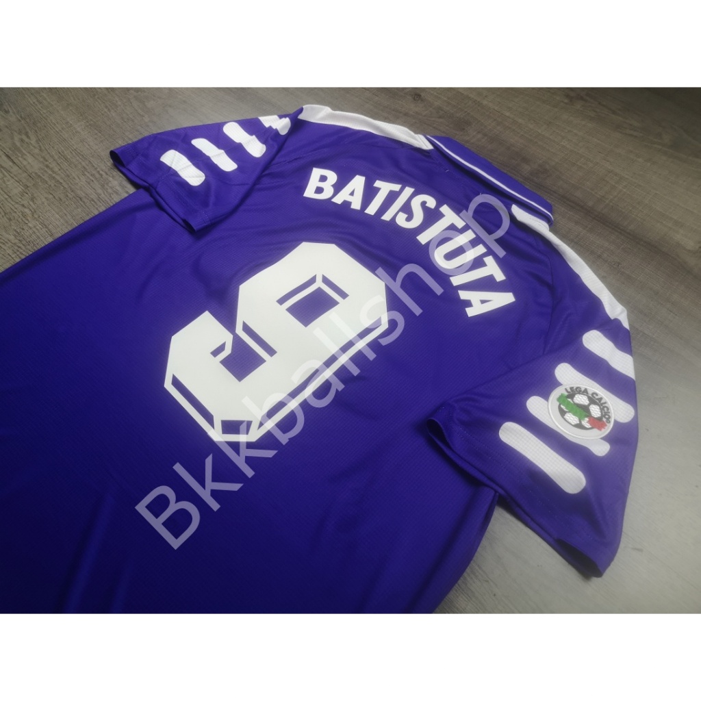 [Retro] - เสื้อฟุตบอล ฟิออIsnติn่า Home 1998/99 เบอร์ชื่อ 9 BATISTUTA