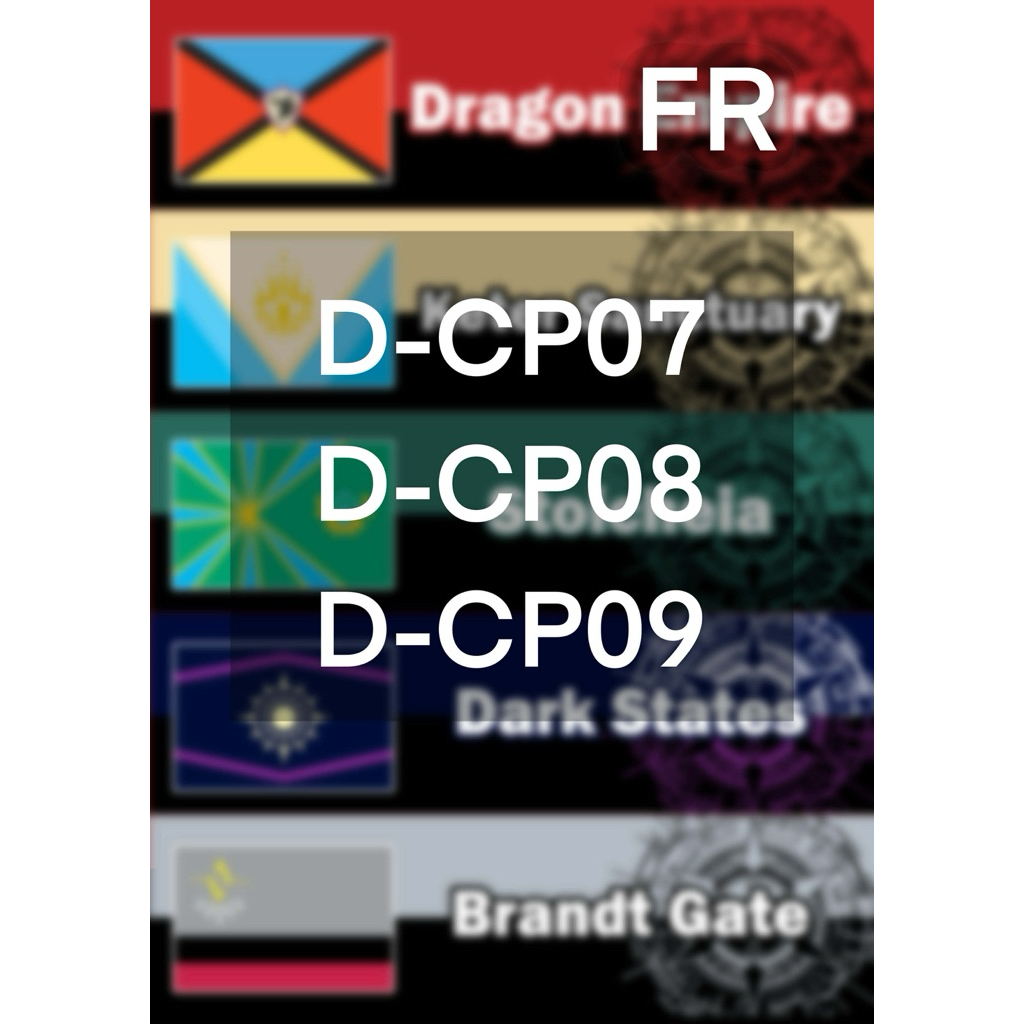 VGT-D-CP07&08&09การ์ดระดับFR