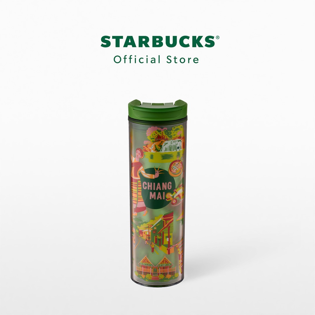 Starbucks Chiang Mai Discovery Tumbler 16oz. ทัมเบลอร์สตาร์บัคส์พลาสติก ขนาด 16ออนซ์ A11180109