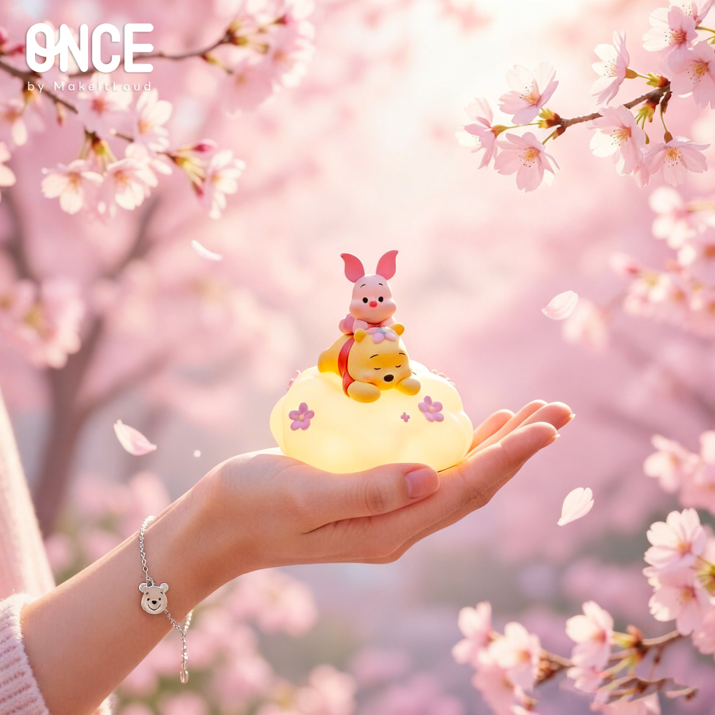 ONCE x ©Disney Winnie the Pooh โคมไฟตกแต่ง LED ลิขสิทธิ์แท้