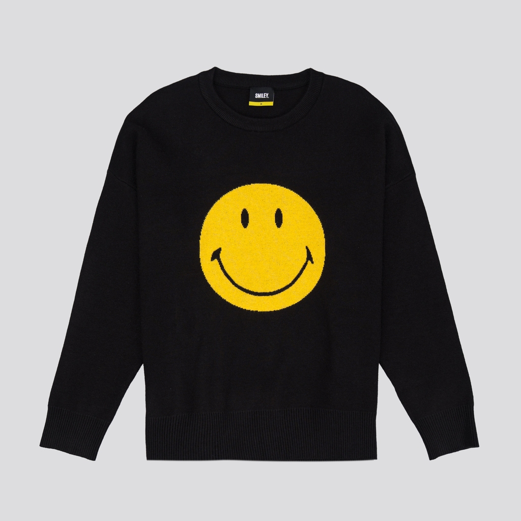SMILEY® YELLOW FACE KNITTED SWEATER