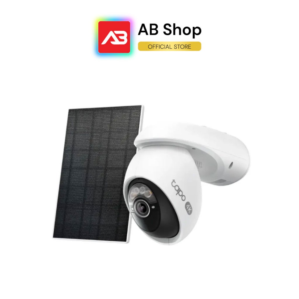 TAPO C660 Kit กล้องวงจรปิดแบตเตอรี่ 8 ล้านพิกเซล (มีแผงโซล่าเซล)