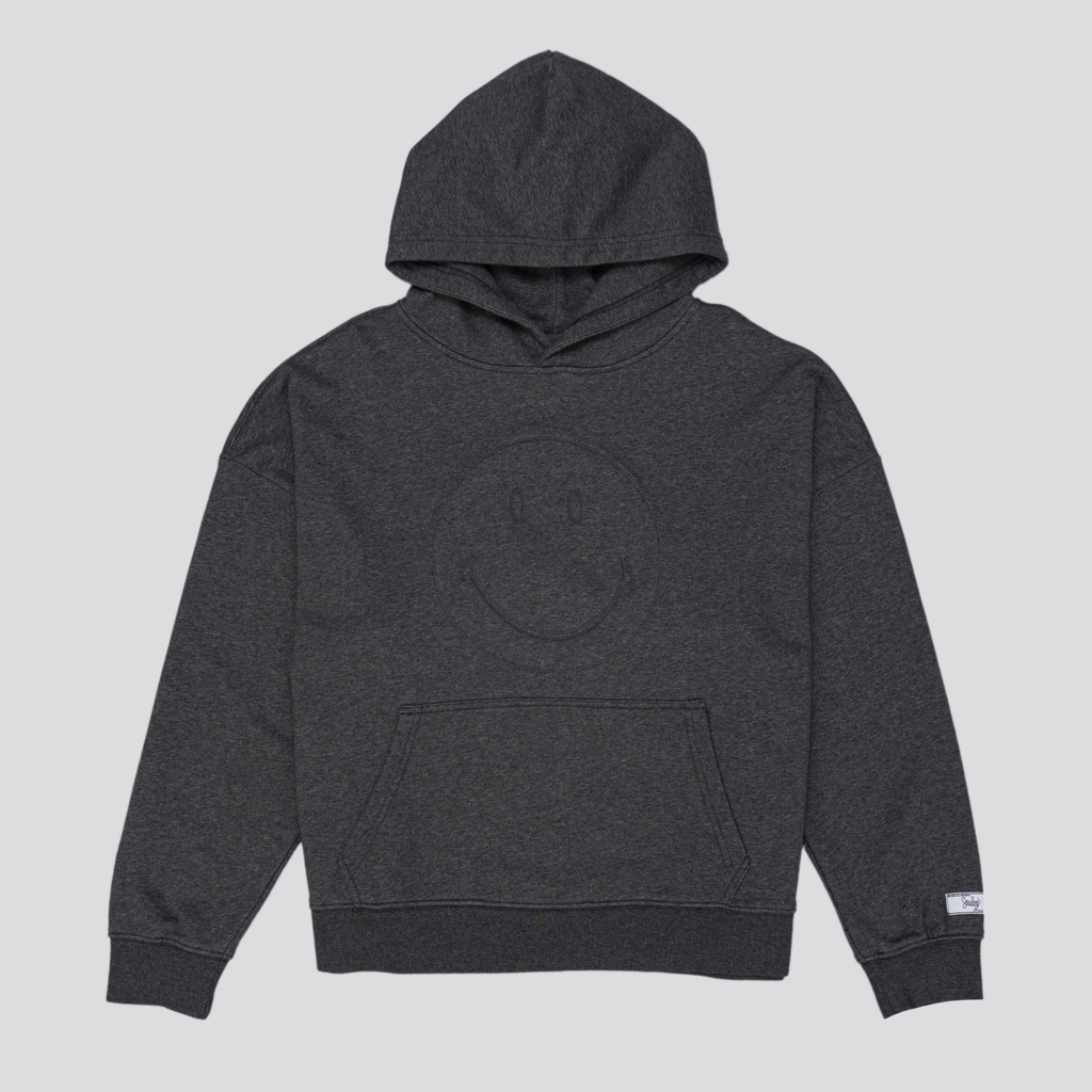 SMILEY® GREY ESSENTIAL HOODIE