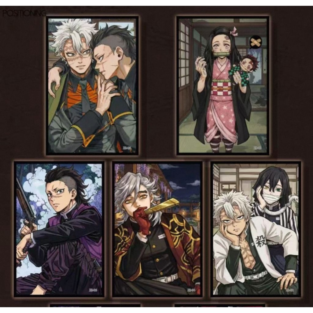 การ์ดอะคริลิค●A6 Demon Slayer X Artist series [ยน.130]