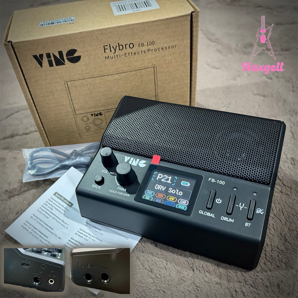 เอฟเฟคกีตาร์ Ving FB100 พรีเซต By Naxgett