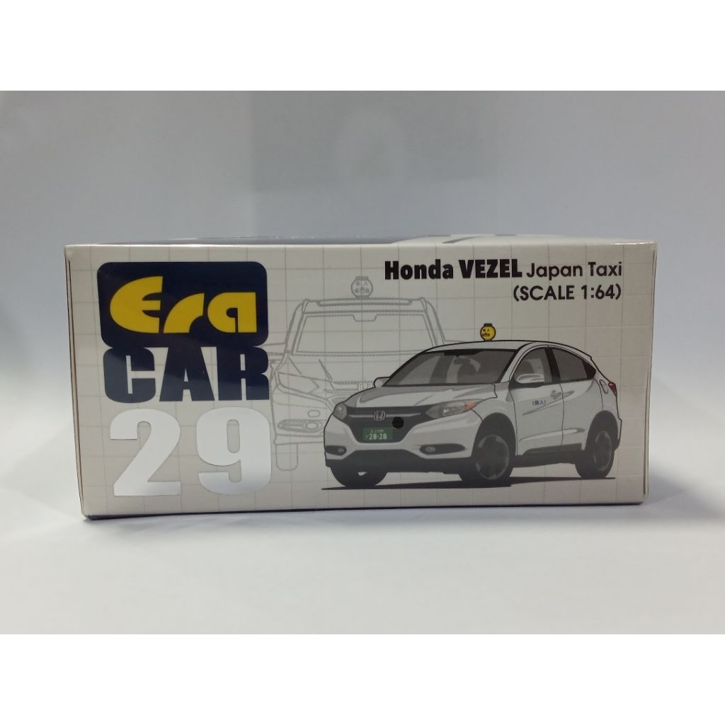 Era Car Honda VEZEL Japan Taxi 1/64 Official Licensed Honda โมเดลรถแท็กซี่ญี่ปุ่น กล่องสวย ของแท้