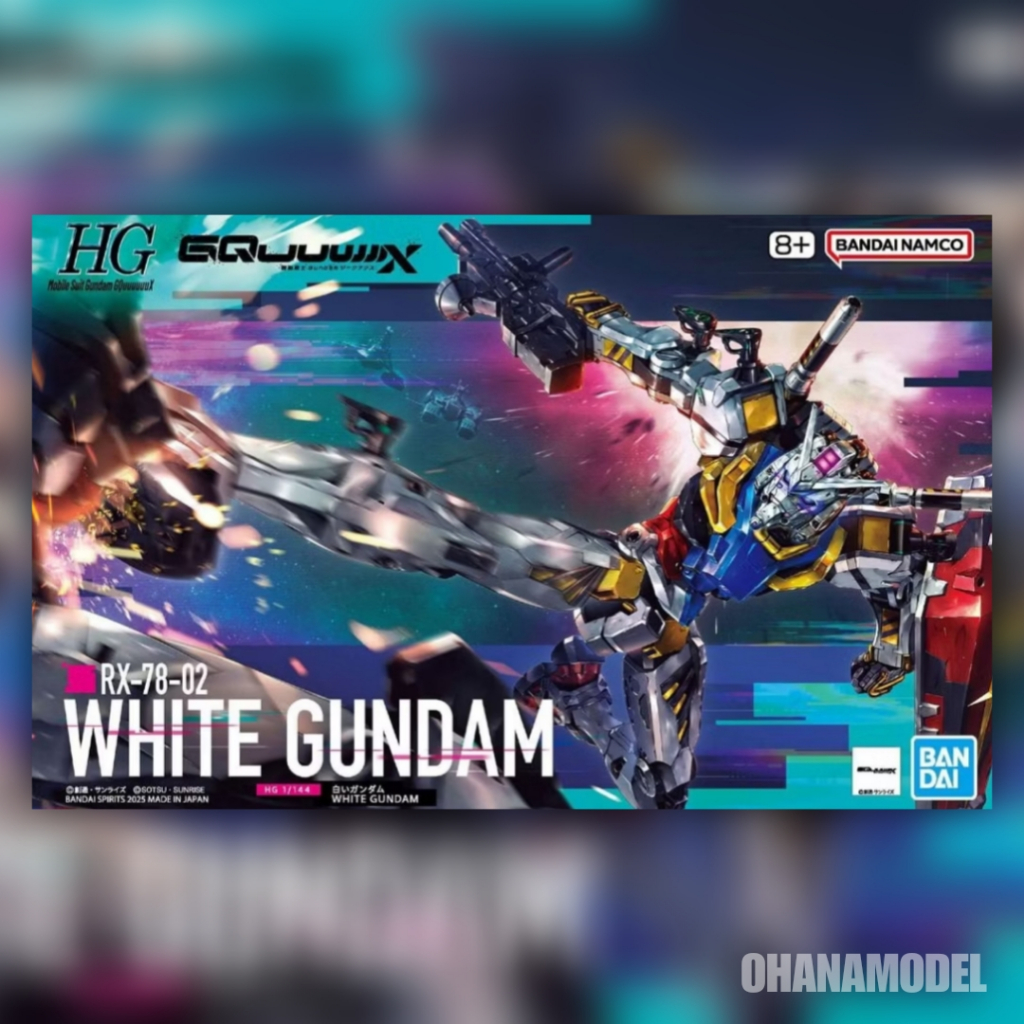 Bandai HG 1/144 WHITE GUNDAM (GQ)