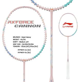 ไม้แบด LINING AXFORCE CANNON แถมเอ็น กริป ถุงผ้า พร้อมใบรับป…