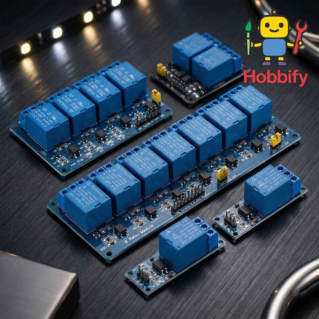 🔌 โมดูลรีเลย์ 5V สำหรับ Arduino/IoT (5V Relay Module) ⚡🤖