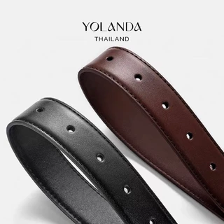 Yolanda เข็มขัดแฟชั่น สีโรสโกลด์ รูปหัวใจทับซ้อนกัน แมทช์ง่าย แต่งตัวง่าย เข็มขัดน่ารัก สไตล์มินิมอล เข็มขัดแบ๊วๆ FF1611