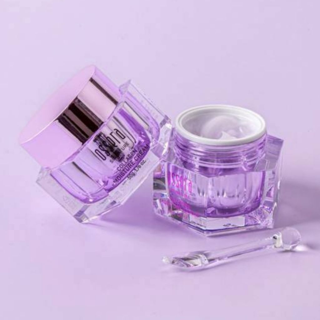 OSSERA Signature Collagen Moisture Cream (50 มล.) กระปุกม่วง