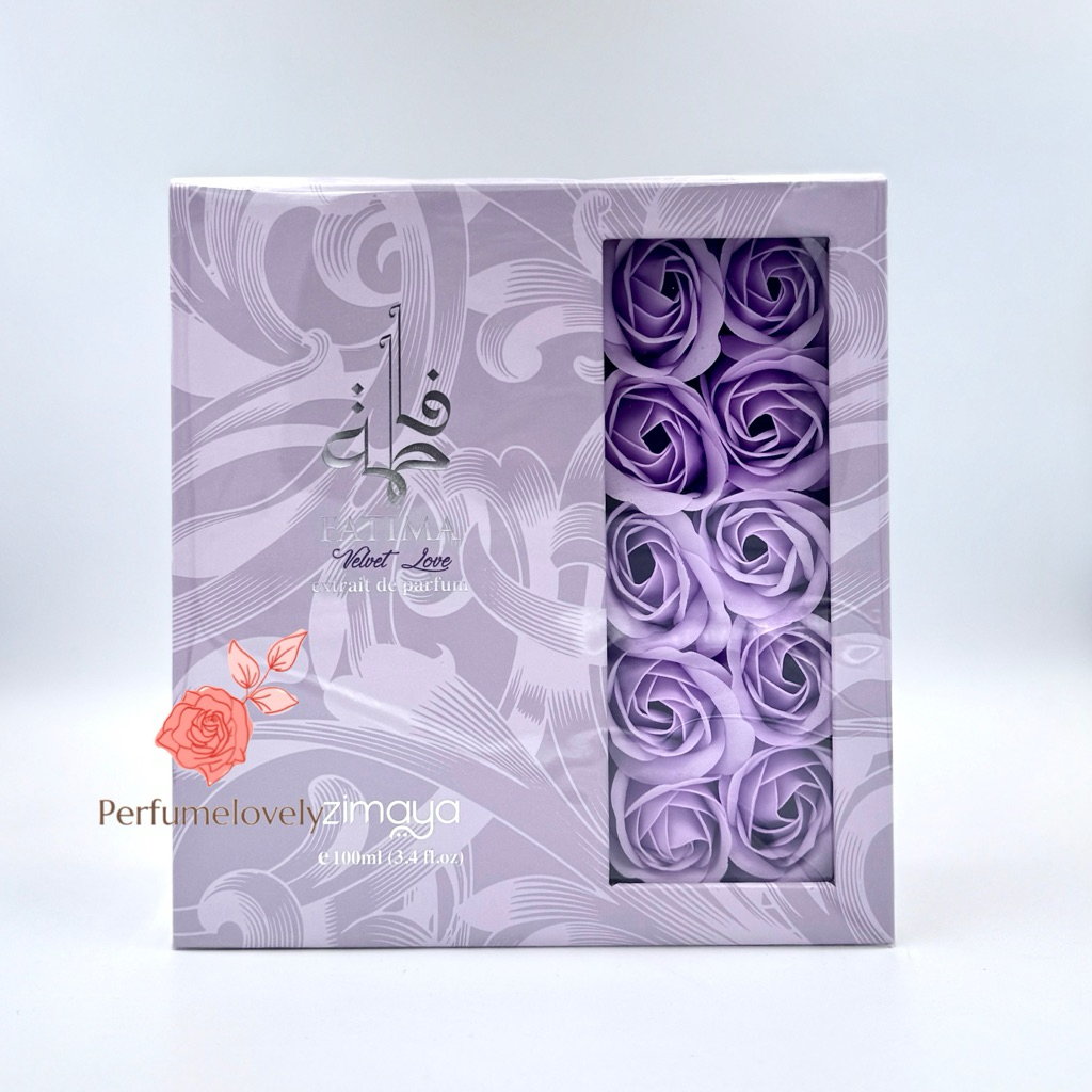 น้ำหอมแท้ Zimaya Fatima Velvet Love extrat de parfum 100ml เหมือน แอลวี rose des vents
