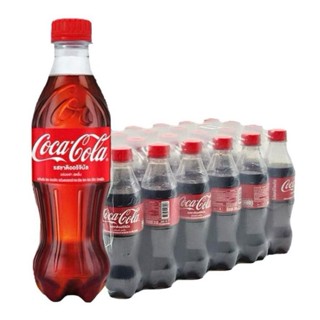 แพ็ค 24 ขวด โค้ก เครื่องดื่มน้ำอัดลม รสชาติออริจินัล ขวดละ 3…