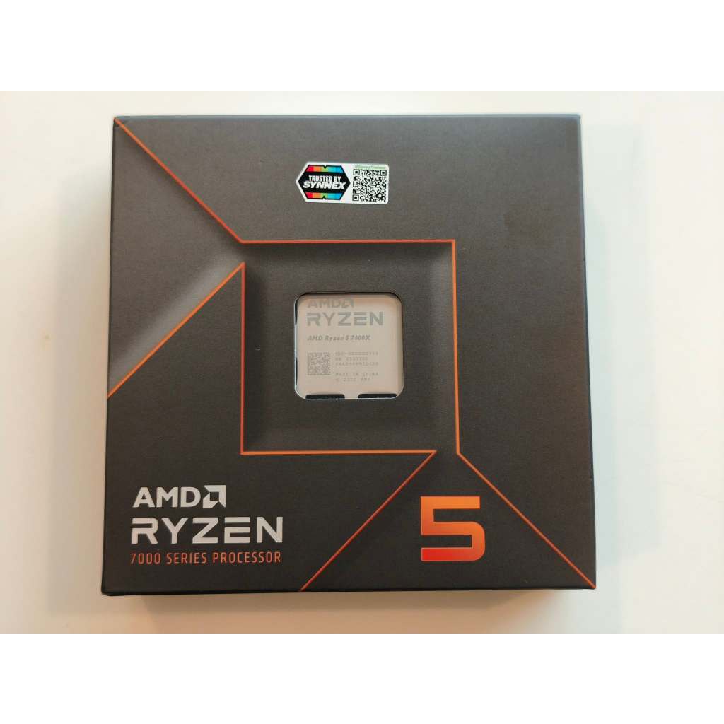 CPU (ซีพียู) AMD RYZEN 5 7600X 4.7 GHz (SOCKET AM5) มือสอง ประกันศูนย์ไทย ครบกล่อง