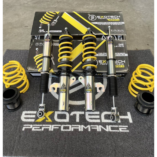 โช๊คสตรัท ปรับเกลียว Emotech Exotech SupremeMax V.2  honda toyota mazda suzuki Monotube ปรับ 32 นุ่ม