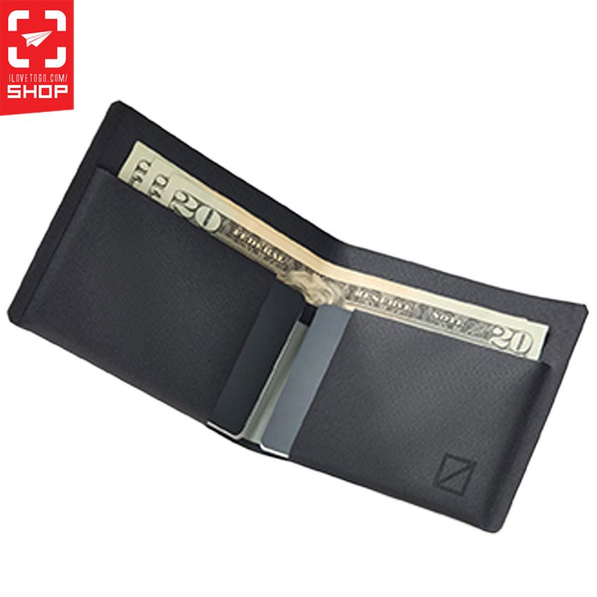 กระเป๋าสตางค์ EVERGOODS - ELEMENT Bifold Wallet สี Solution Dyed Black