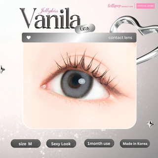 Lollipop Contact Lens รุ่น Vanila Gray คอนแทคเลนส์ Jellykiss