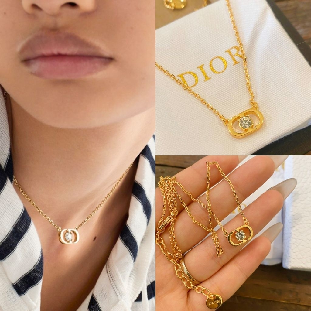 สร้อยคอ D งานวีไอพี งานสวย สินค้าพร้อมส่ง N662