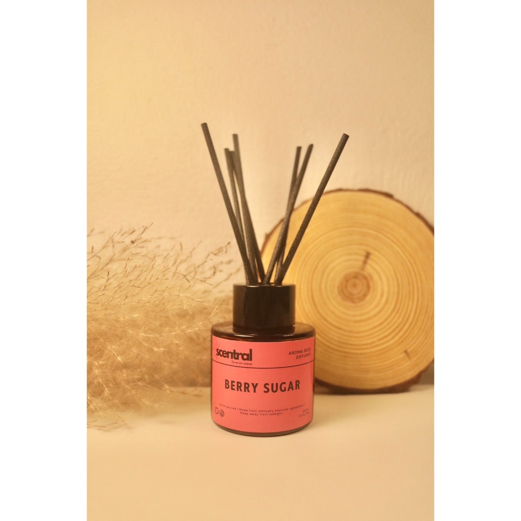 Scentral -Aroma Reed Diffuser 30-120ml น้ำหอมปรับอากาศพร้อมก้านหอม ขนาด 30มล. 50มล. และ 120 มล.