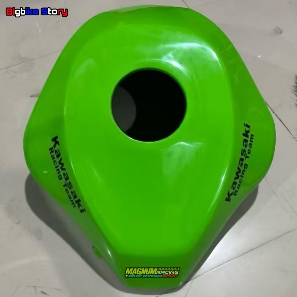 ครอบถังเต็มใบสีเขียว ZX25R , ZX4R ทรง ZX6R