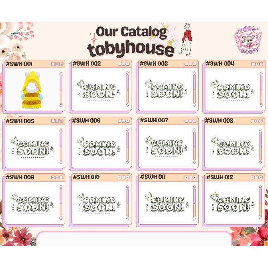 Tobyhouse เสื้อลิงจิ๋ว มาโมเสต/บุชเบบี้ นุ่มสบาย ใส่นอน ใส่เล่น ระบายอากาศ (รหัส SWH001-012)