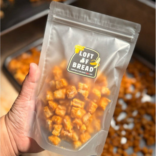 ปังป๊อปคาราเมล นมกล้วย 100g.หอมกล้วย ละมุนนม เต็มรสคาราเมล