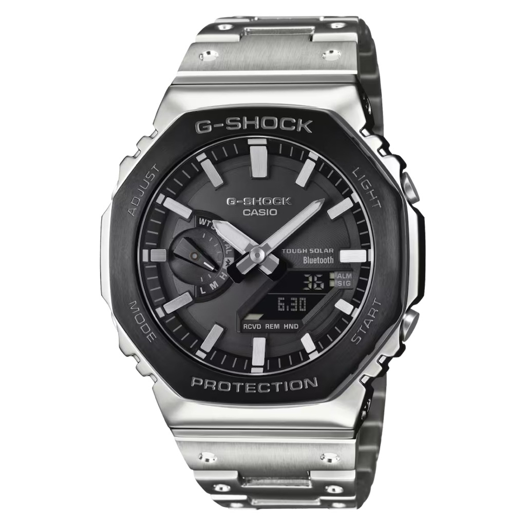 CASIO G-SHOCK FULL METAL GM-B2100BT-1A, GM-B2100BT-1ADR, GM-B2100BT-1, GM-B2100BT, GM-B2100