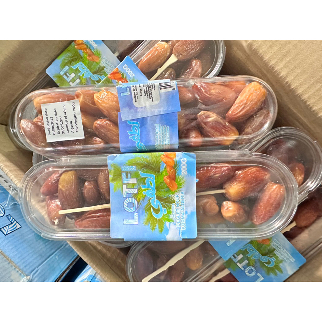 อินทผลัม lotfi 200กรัม 1ลังมี20กล่อง