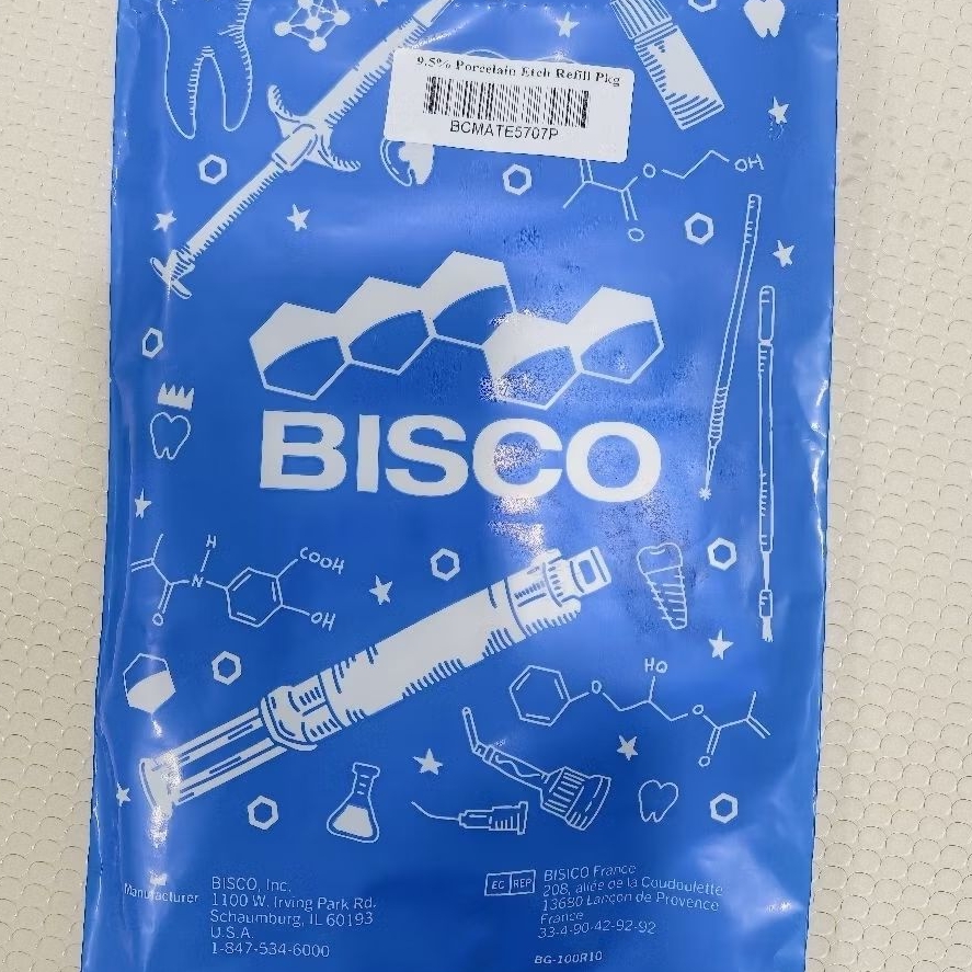 Porcelain etchant 9.5%HF Bisco USA (5g)