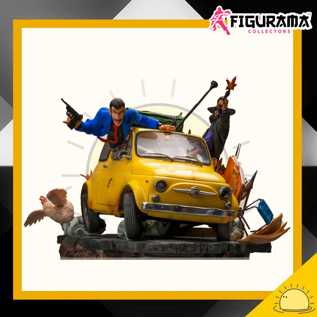 Figurama Collectors Lupin the 3rd - Lupin, Jigen & Fujiko Elite Diorama Statue 1/8