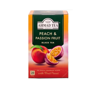 ชา Ahmad tea ชาอะหมัด ชากลิ่นผลไม้ หลากหลายรสชาติให้เลือก มีราคาส่ง 1 กล่องมี 20 ซอง
