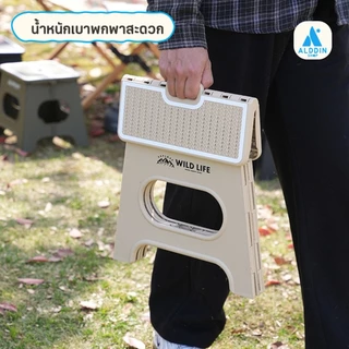 เก้าอี้พลาสติกพับได้ (รุ่นใหม่สไตล์มินิมอล) เก้าอี้แคมปปิ้ง เก้าอี้พับสานลาย มี 3 สี 3 ไซส์ ดำ /กากี/เขียวขี้ม้า