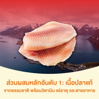 เคลลี่แอนด์โค รอว์โค๊ต อาหารสุนัขเม็ดเคลือบฟรีซดราย สูตรปลาทะเลธรรมชาติ (Grain-Free) 1.36 กก.