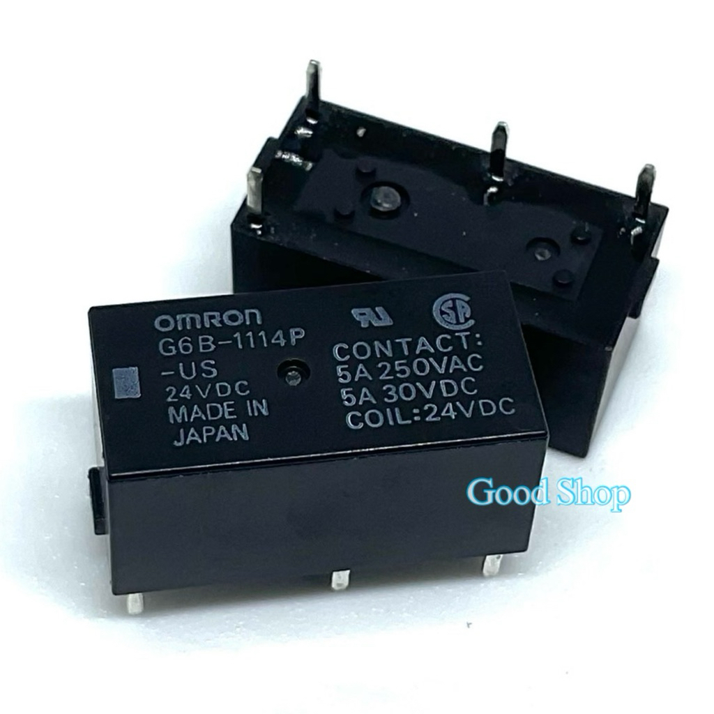 รีเลย์ G6B-1114P-US 5VDC 24VDC relay G6B พร้อมส่ง ของใหม่