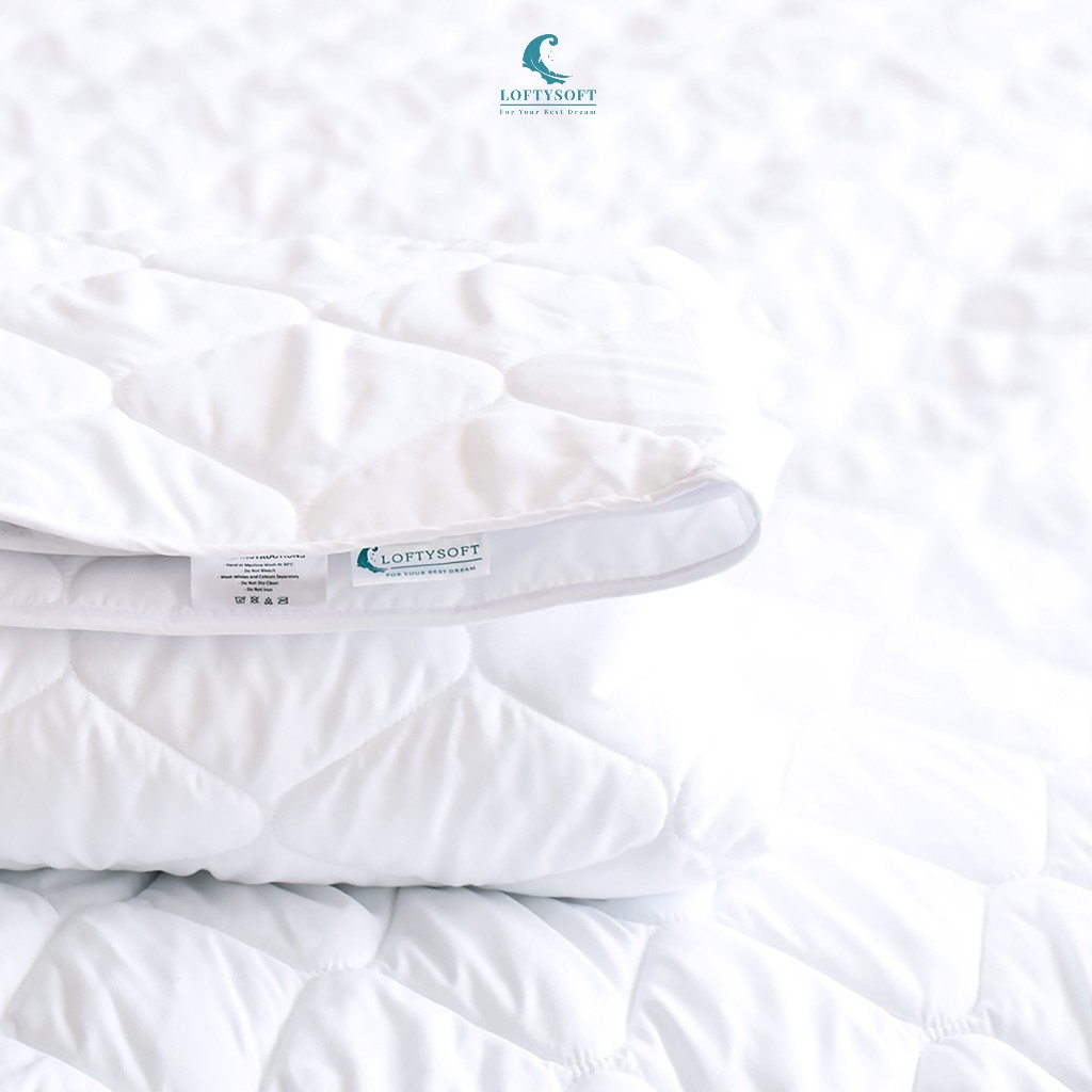 LOFTYSOFT ผ้ารองกันเปื้อน ผ้ารองกันเปื้อนสะท้อนน้ำ ไมโครไฟเบอร์ซุปเปอร์ซอฟท์