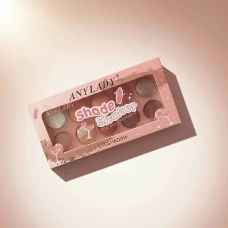 ส่งไว อายแชโดว์ ANYLADY Shade Shaker พาเลทอายแชโดว์ 10 สี No.8302