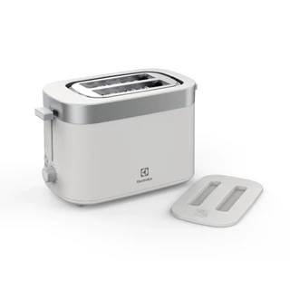 Electrolux เครื่องปิ้งขนมปัง แบบ 2 แผ่น กำลังไฟ 870 วัตต์ UltimateTaste 300 รุ่น E2TS1-100W สีขาว