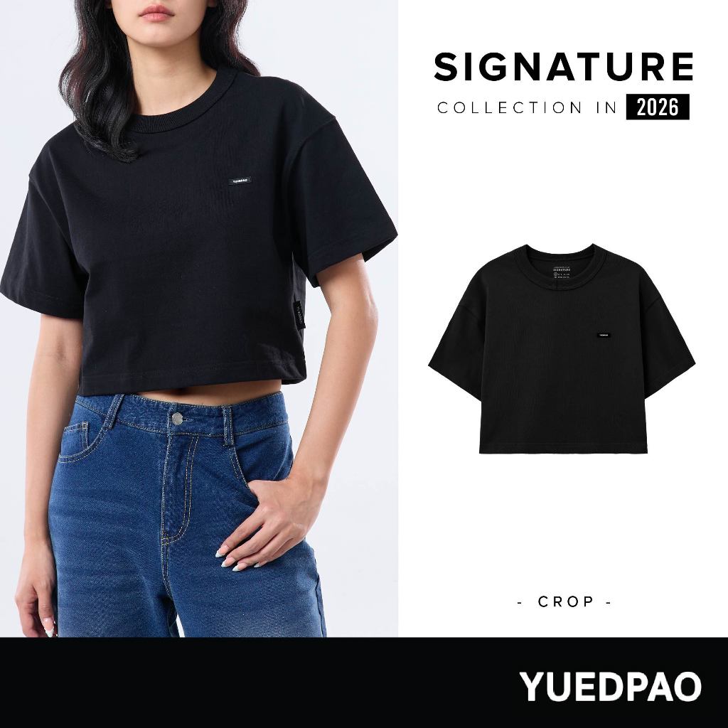 Yuedpao Signature Dress 2026 ชุดเดรส ยืดเปล่า ผ้าหนาทรงสวย ยับยากไม่ต้องรีด เดรสสั้น 7 สี