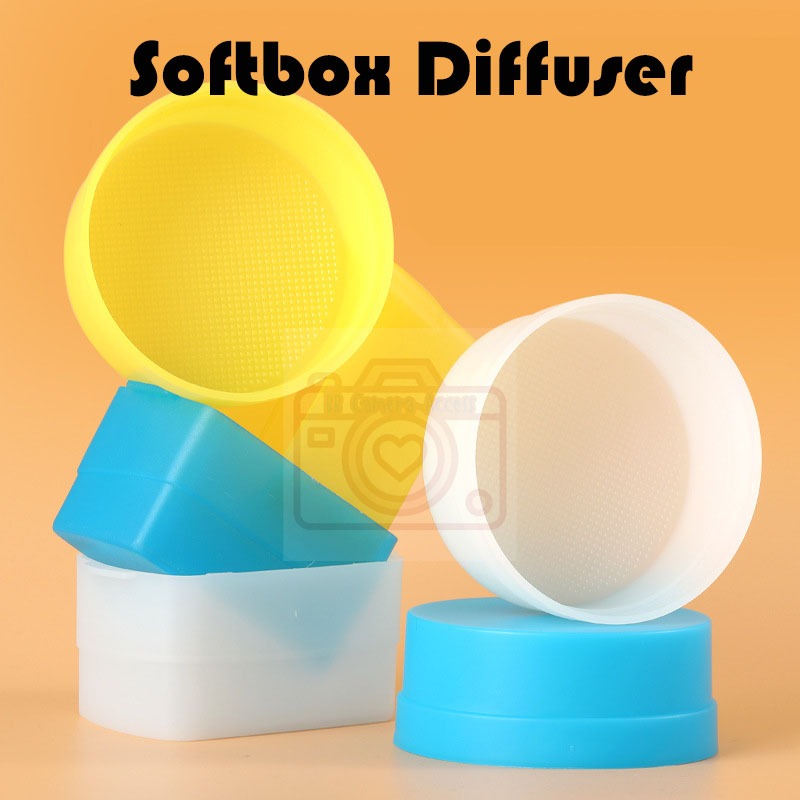 ซอฟบอค Softbox diffuser for Flash GODOX TT600 TT520 TT685 TT685II V860II V860III V1 V1PRO V100 V480