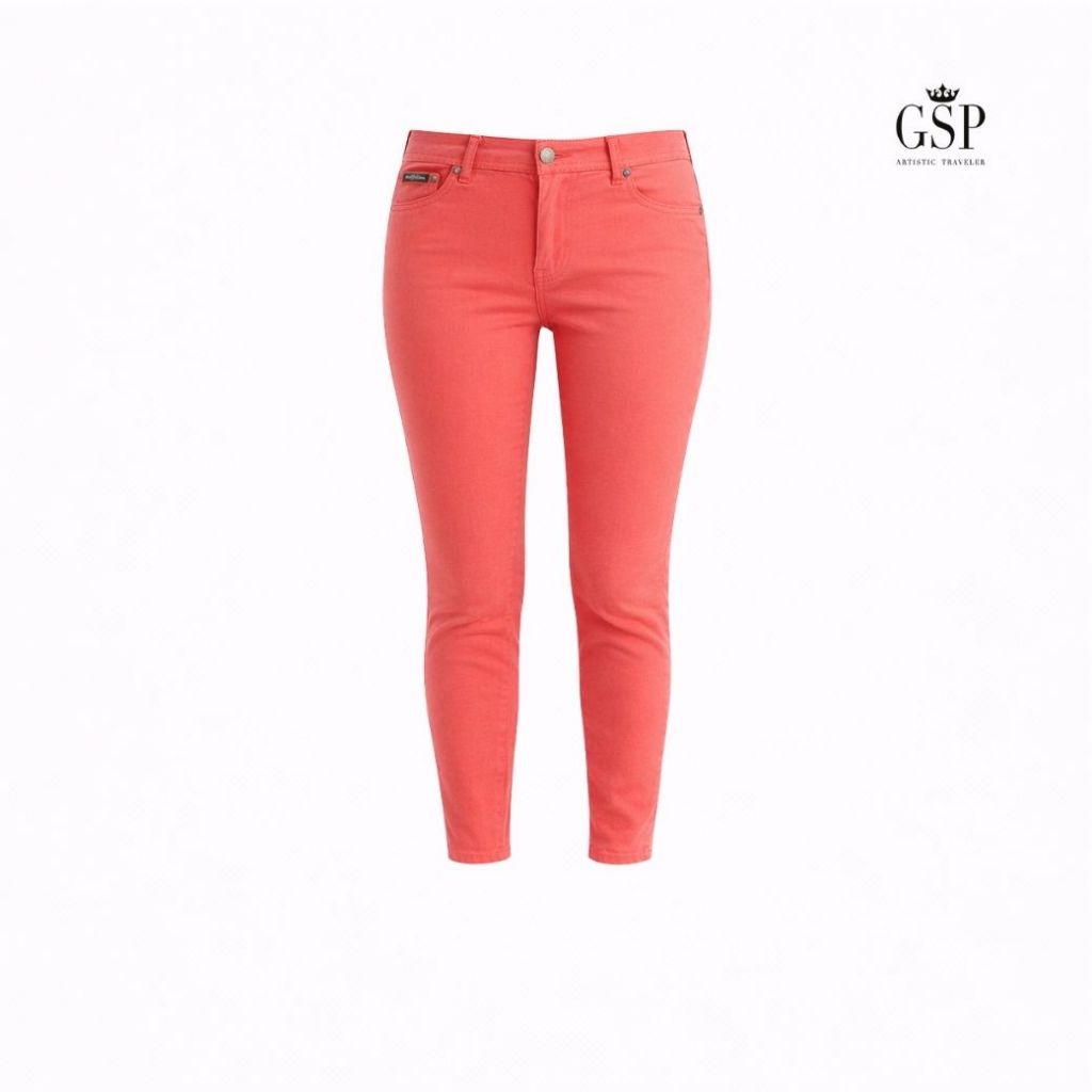 GSP Jeans Easy Color Jeans กางเกงยีนส์สีส้มทรง Slim Fit PYT4ME