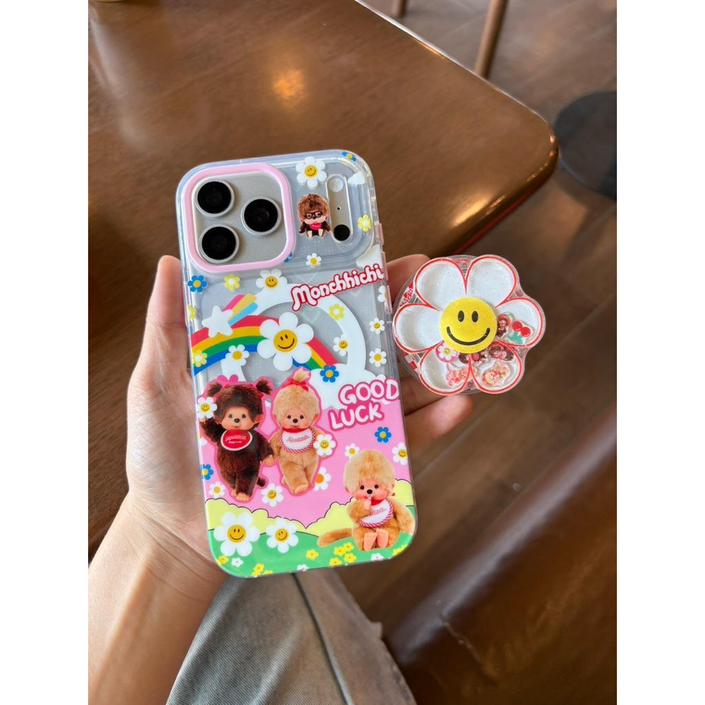 สินค้าพร้อมส่ง เคสแม่เหล็กโฮโลแกรมลายน่ารักคะ มี13/14-17PM