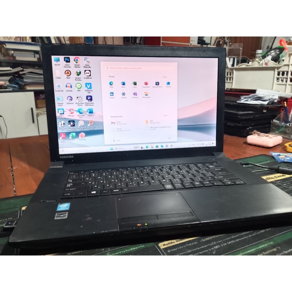 Notebook Toshiba satellite b554 i3-4000m ram8gb harddisk 500gb