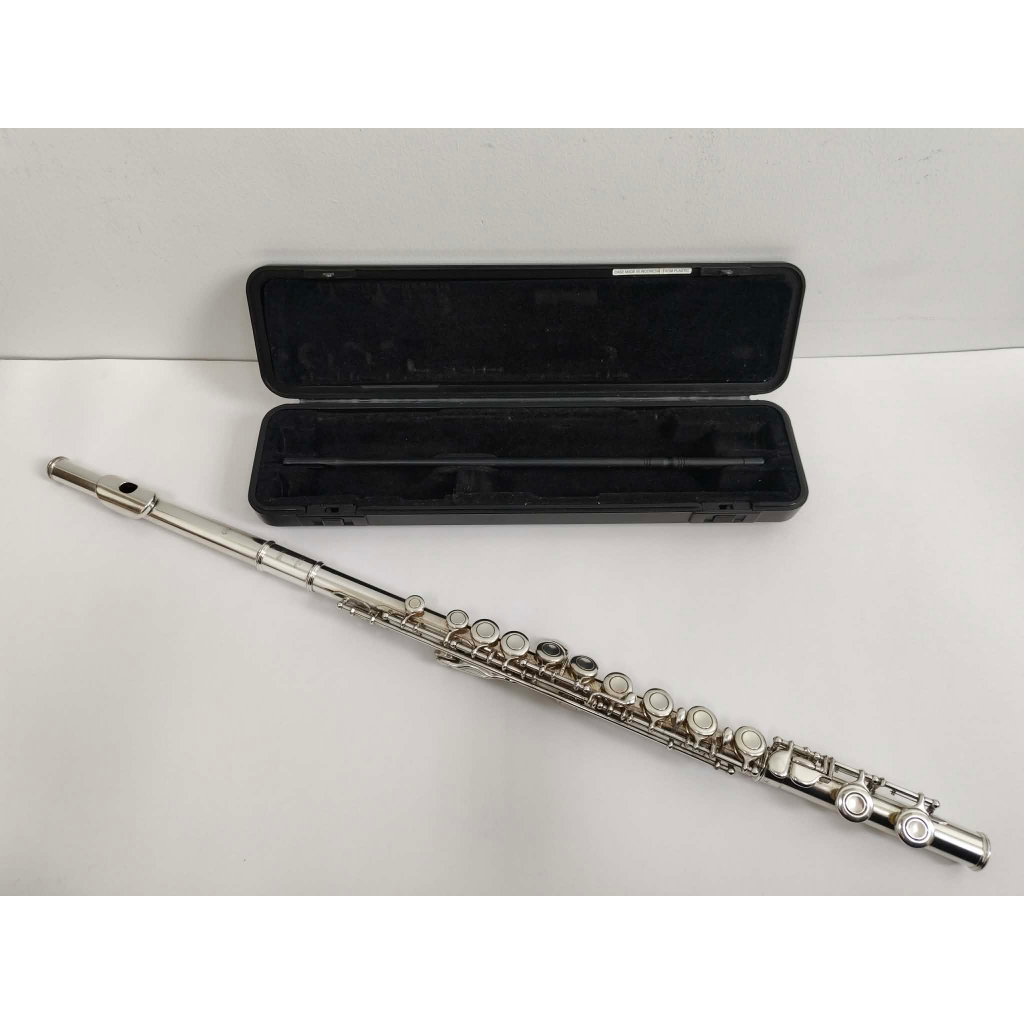 Yamaha Flute  221ฟลูทยามาฮ่า รุ่น  221 (Silver  Plated) Made in Japan  มือสองของแท้